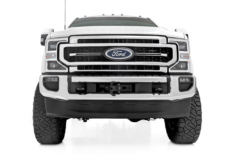 This package is called the Lariat Sport appearance package and it adds a color-matched grille, bumpers, and exterior mirrors to the F-250. . 2022 f250 hidden features